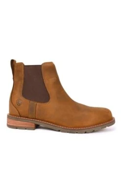Men’s Ariat Wexford Boots -Men Clothing Sale TA00215WHTHDBROWN 1