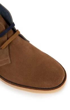 Suede Desert Boots -Men Clothing Sale TA00388MIDBROWN 2