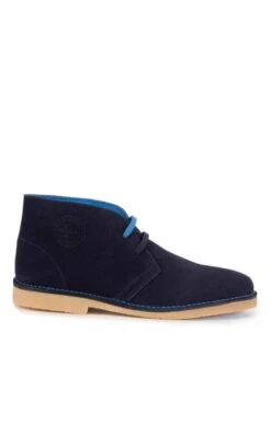 Suede Desert Boots -Men Clothing Sale TA00388NAVY 1
