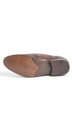 Men's Brogue Shoe -Men Clothing Sale TA00650TANLTHR 3