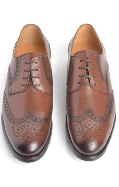 Men's Brogue Shoe -Men Clothing Sale TA00650TANLTHR 4