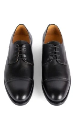 Men's Lace Toe Shoe -Men Clothing Sale TA00651BLACKLTHR 4