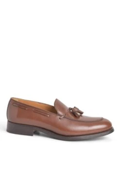 Men's Rim Tassel Loafer -Men Clothing Sale TA00652TANLTHR 1