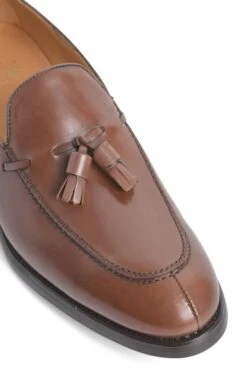 Men's Rim Tassel Loafer -Men Clothing Sale TA00652TANLTHR 2