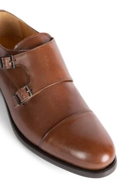 Men's Two Buckle Shoe -Men Clothing Sale TA00660TANLTHR 2