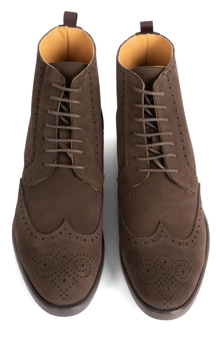 Men's Brogue Ankle Boots 11 Men's Brogue Ankle Boots - Image 9