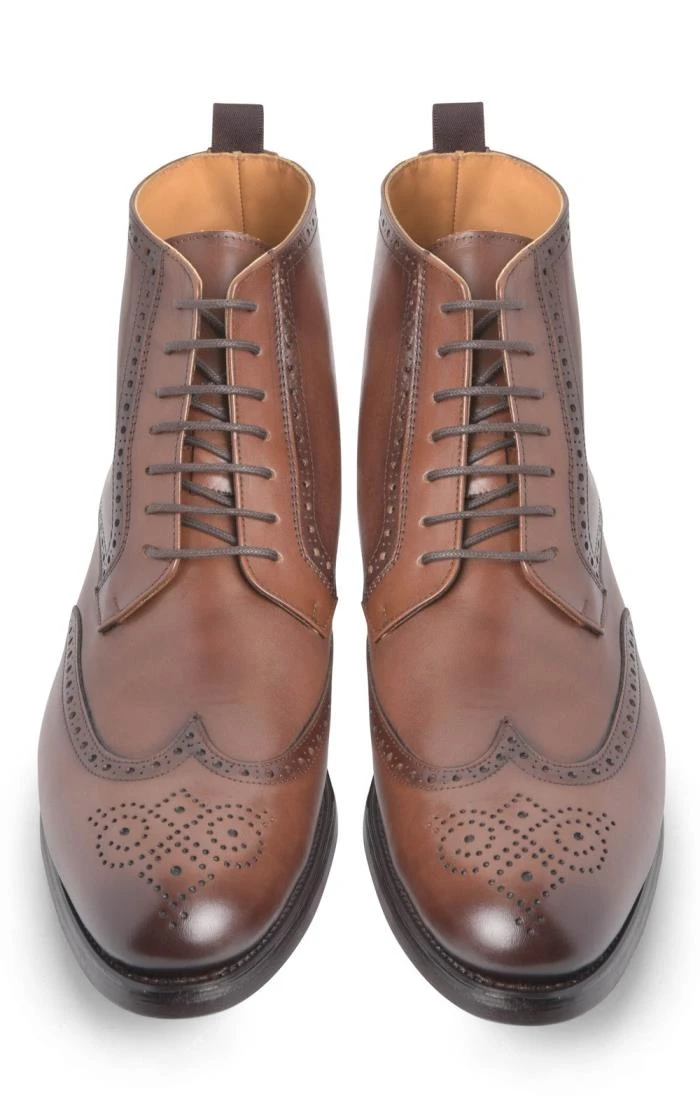 Men's Brogue Ankle Boots 19 Men's Brogue Ankle Boots - Image 17