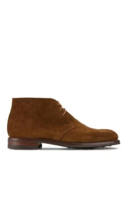 Mens Crockett And Jones Chiltern Suede Boot -Men Clothing Sale TA05161SNUFF 1