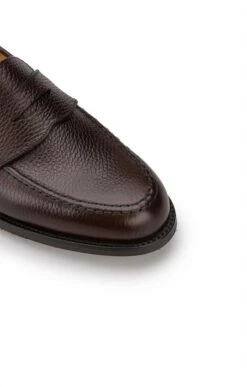 Mens Crockett And Jones Boston Leather Loafer -Men Clothing Sale TA05199DKBROWN 3