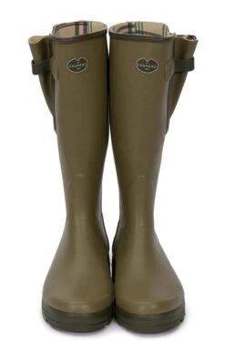 Mens Cotton Lined Gusset Welly -Men Clothing Sale TA05355GREEN 4