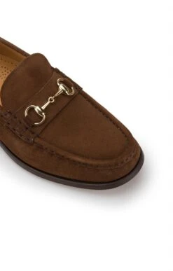 Bruar Snaffle Loafer -Men Clothing Sale TA13414MIDBROWNSUEDE 3