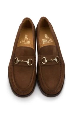 Bruar Snaffle Loafer -Men Clothing Sale TA13414MIDBROWNSUEDE 4 1