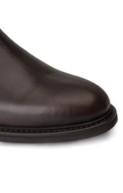 Waxy Chelsea Boot -Men Clothing Sale TA13453DKBROWN 5