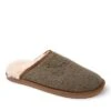 Men’s Shetland Tweed Mule Slippers -Men Clothing Sale TA16075LOVATHBONE