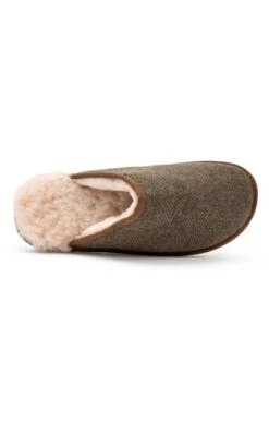 Men’s Shetland Tweed Mule Slippers -Men Clothing Sale TA16075LOVATHBONE 2