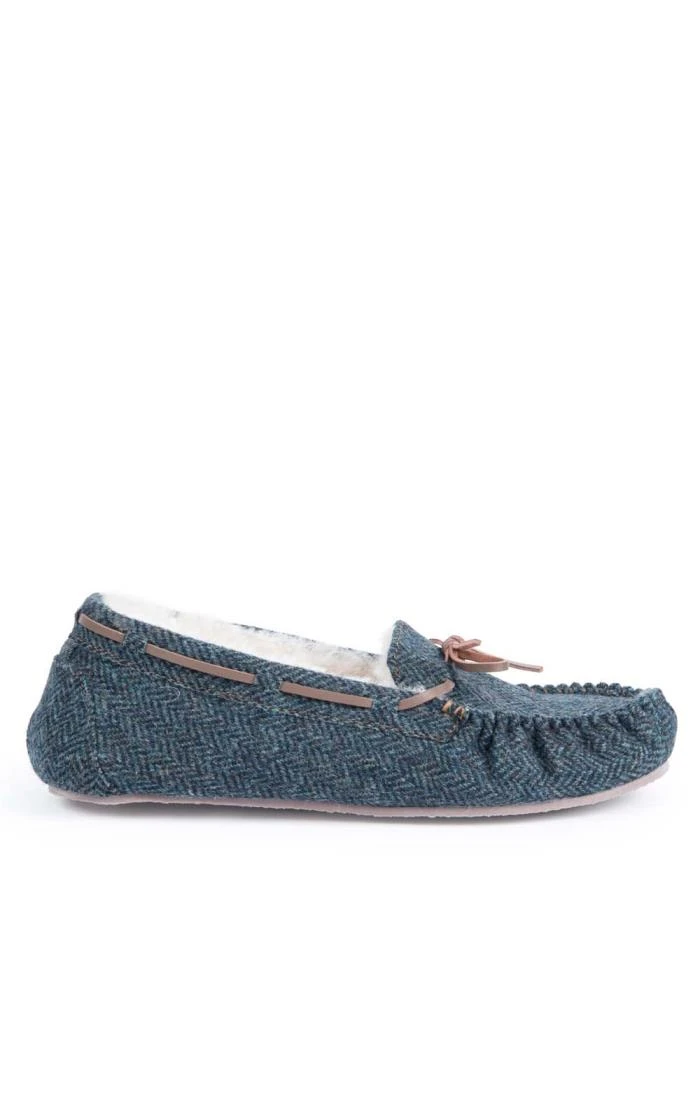 Men’s Shetland Tweed Moccasin Slippers 9 Men’s Shetland Tweed Moccasin Slippers - Image 7