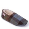 Men's Harris Tweed Slippers -Men Clothing Sale TA16081BLUEHARRIS