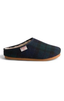 Men's Harris Tweed Clog -Men Clothing Sale TA16084BLACKWATCH 1
