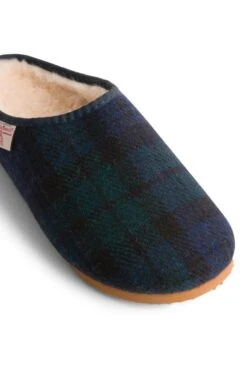 Men's Harris Tweed Clog -Men Clothing Sale TA16084BLACKWATCH 2