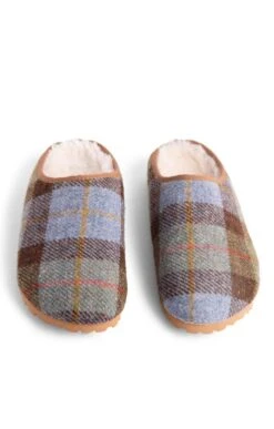 Men's Harris Tweed Clog -Men Clothing Sale TA16084BLUEHARRIS 3
