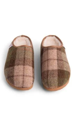 Men's Harris Tweed Clog -Men Clothing Sale TA16084CHESTNUTTARTAN 4
