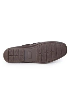Leather Driving Shoes -Men Clothing Sale TA21162DKBROWN 3