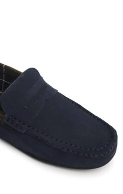 Men's Barbour Porterfield Slippers -Men Clothing Sale TA21412NAVY 2