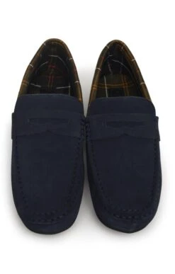Men's Barbour Porterfield Slippers -Men Clothing Sale TA21412NAVY 4