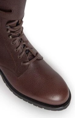 Mens's 3/4 Leather Buckle Boot -Men Clothing Sale TA21552DKBROWN 3