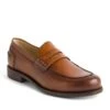 Men's Leather Rim Penny Loafer -Men Clothing Sale TA22463COGNAC