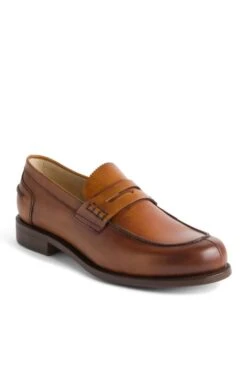 Men's Leather Rim Penny Loafer