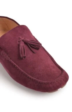 Men's Suede Driving Shoe -Men Clothing Sale TA23230PURPLE 2