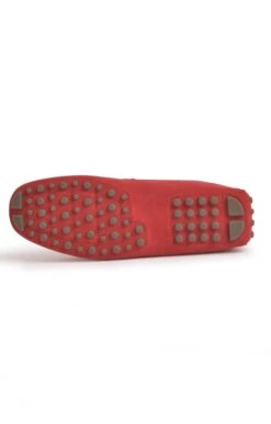 Men's Suede Driving Shoe -Men Clothing Sale TA23230RED 3