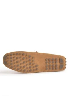 Men's Suede Driving Shoe -Men Clothing Sale TA23230TAN 3