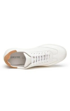 Men’s Geox Leather Trainers 8 Men’s Geox Leather Trainers -Men Clothing Sale TA23632WHITE 1