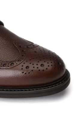 Bruar Brogue Toe Shoe -Men Clothing Sale TA23734CHESTNUT 5