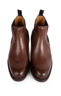 Men's Grain Leather Chelsea Boot 11 Men's Grain Leather Chelsea Boot -Men Clothing Sale TA23739CHESTNUTGRAIN 4