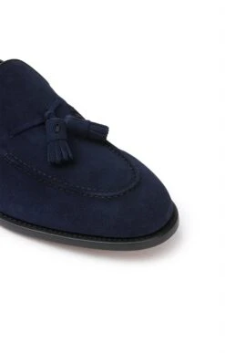 Suede Tassel Loafer -Men Clothing Sale TA23740NAVY 1