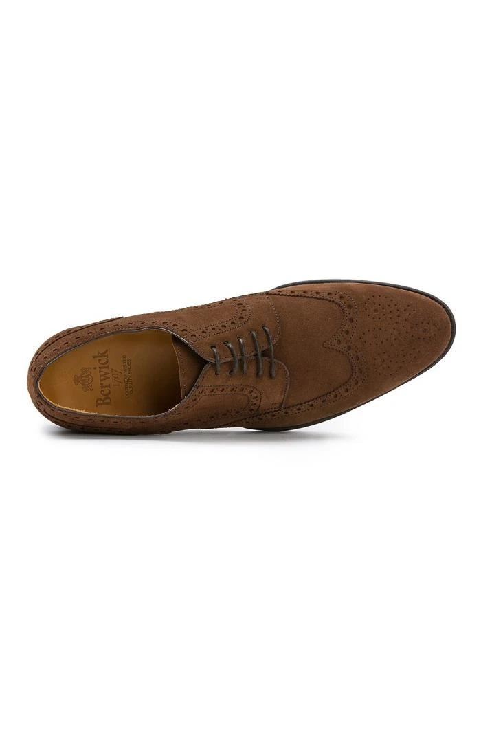 Suede Brogue Shoe 6 Suede Brogue Shoe - Image 4