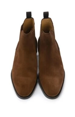 Bruar Suede Chelsea Boot -Men Clothing Sale TA23742COGNAC 4 1