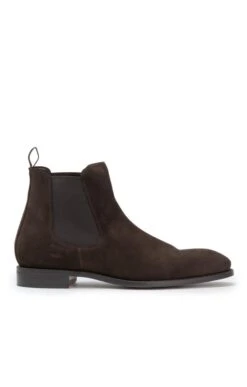 Bruar Suede Chelsea Boot -Men Clothing Sale TA23742DKBROWN 1