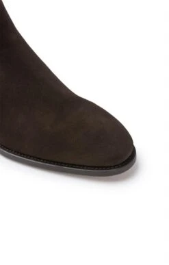 Bruar Suede Chelsea Boot -Men Clothing Sale TA23742DKBROWN 3 1