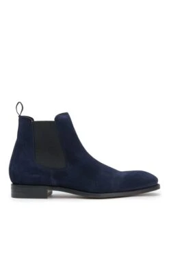Bruar Suede Chelsea Boot -Men Clothing Sale TA23742NAVY 1