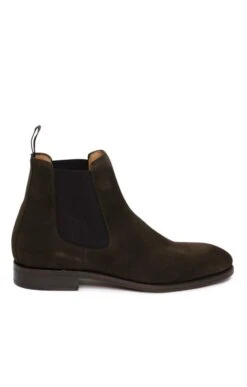 Bruar Suede Chelsea Boot -Men Clothing Sale TA23742OLIVE 1
