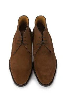 Men's Suede Lace-Up Ankle Boot -Men Clothing Sale TA23743COGNAC 5