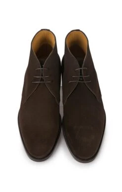 Men's Suede Lace-Up Ankle Boot -Men Clothing Sale TA23743DKBROWN 4