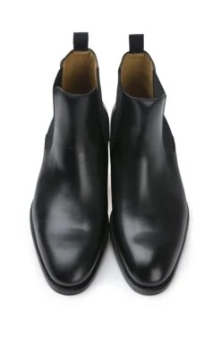 Bruar Leather Chelsea Boot -Men Clothing Sale TA23744BLACK 4