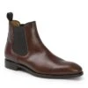 Bruar Leather Chelsea Boot -Men Clothing Sale TA23744CHESTNUT