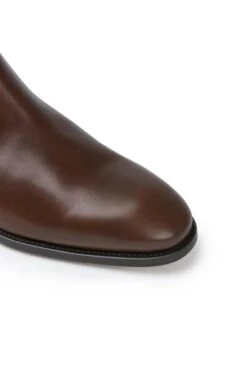 Bruar Leather Chelsea Boot -Men Clothing Sale TA23744CHESTNUT 3