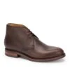 Men’s Waxy Ankle Boot -Men Clothing Sale TA25890DKBROWN